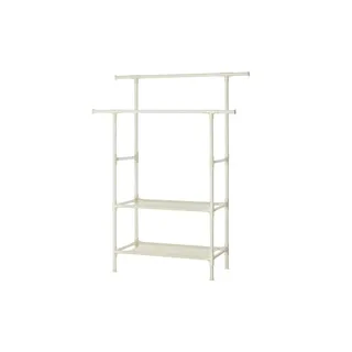 Songmics Kleiderständer RDR02WT weiß Metall 114,0 x 139,0 / 171,0 cm