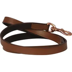 Benji & Flo Hundeleine Deluxe Leder Wattiert (One Size, Hund), Halsband + Leine