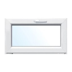 Kunststoff-Keller-Kipp-Fenster 2-Fach Verglasung Weiß 100 cm x 50 cm