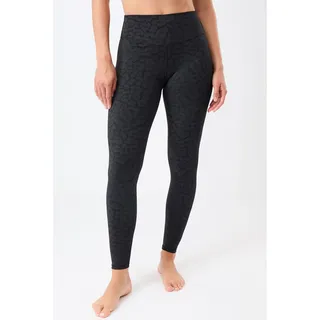 Mandala Monoprinted Tights leo-black M