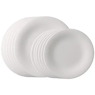 Vivo Villeroy & Boch Group Essential White Teller-Set 12-tlg. weiß