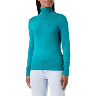 BOSS Damen C_fiddiasa Knitted Sweater, Open Green393, L EU