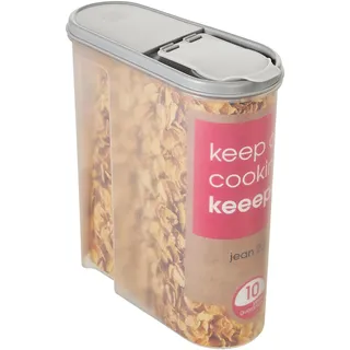 KEEEPER Aufbewahrungskiste Jean 9,5 x 24 cm 3-tlg. grau