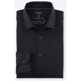 OLYMP Businesshemd »Level Five 24/Seven body fit«, schwarz