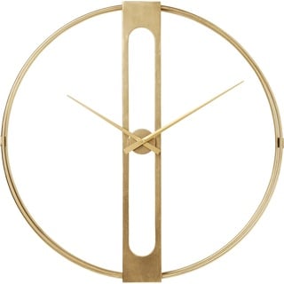 Kare Wanduhr Clip, Gold, Ø107cm