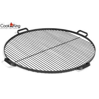 Grillrost mit 4 Griffen aus Rohstahl Ø 80 cm rost für Feuerschalen Grillgitter