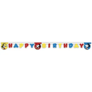 ALMACENESADAN, 5191 Geburtstagsparty, Happy Birthday-Girlande, Lizenzprodukt