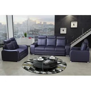 Moderne Wohnzimmer Komplett Garnitur 3+2 Couch Sofagarnitur Sitz Polster Sofa