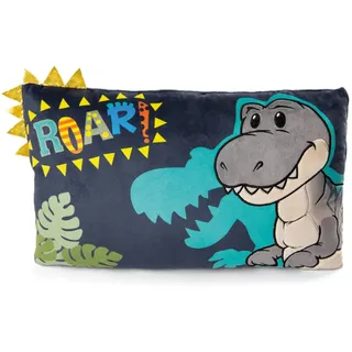 NICI Dino Tony-Rex Kissen 43 x 25 cm Blau