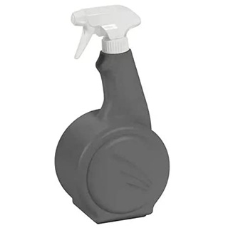 EDA - Sprühflasche 1 Liter für Pflanzen mit Auslöser - 12,5 x 9,2 x 26 cm - Anthrazitgrau