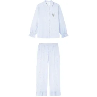 Women'secret Long Pyjama Multilicense Lucky Love Snoopy für Damen, blau, 36