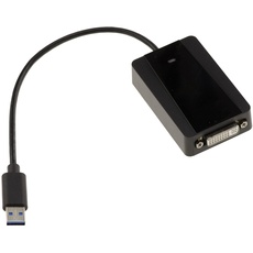 KALEA-INFORMATIQUE Externe USB3-auf-DVI-Grafikkarte mit Widescreen-Unterstützung und Auflösungen bis 2048x1152 USB 3.0 5G.