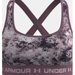 Under Armour UA Crossback Mid Print Ash Plum L - Bunt