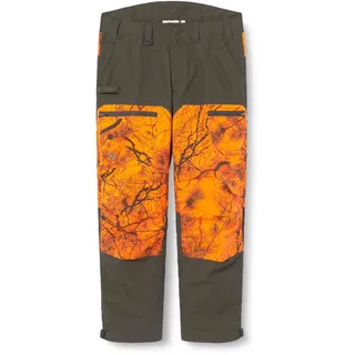 Fjällräven Drev Hybrid Hose, deep forest-orange multi camo 54/R