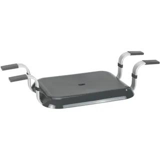 Wenko Badewannensitz Secura Premium 150 kg Tragkraft Anthrazit