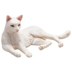 Mojo Farmland Lying Cat White - 387368