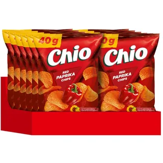 Chio Chips Red Paprika, 12er Pack (12 x 40 g)