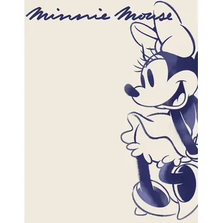 KOMAR Wandbild Disney Minnie Mouse Sweet Dancing 50 x 70 cm - Poster, Kinderzimmer, Dekoration, - gerollt ohne Rahmen