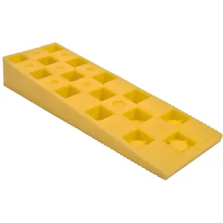 6 Keile pro Hänger 150 x 45 x 25 mm Gelb