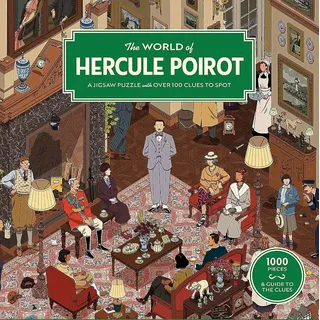 LAURENCE KING The World of Hercule Poirot: A 1000-piece Jigsaw Puzzle