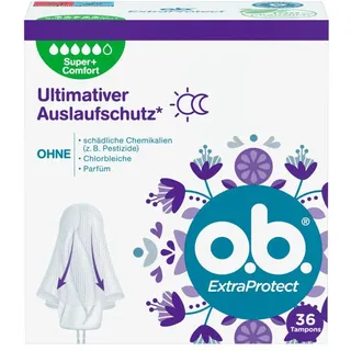 Kenvue Tampons ExtraProtect Super+ Comfort 36 St.