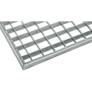 Industrienormrost feuerverzinkt MT 33/33 mm -  1000 / 1000 / 30 x 3