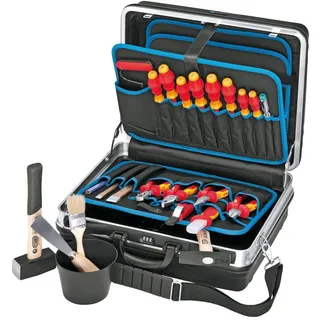 Knipex Lehrlingskoffer 24-tlg. schwarz 48,0 x 36,5 x 18,0 cm