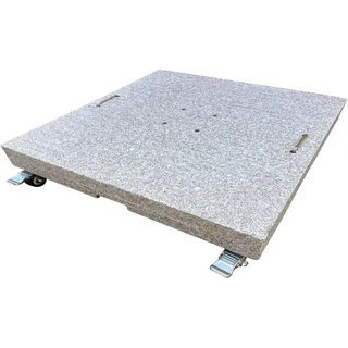Siena Garden Schirmständer Granit 76 x 76 x 5 cm Grau