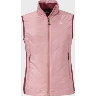 Schöffel Funktionsweste SCHÖFFEL "Hiking Hybrid Vt Style Cascata WMS", Damen, Gr. 36, pink (3465, pink), Oberstoff: 100% Nylon; Futter: 100% Polyester; Wattierung: 100% Polyester, ohne Ausschnitt, Westen Funktionsweste