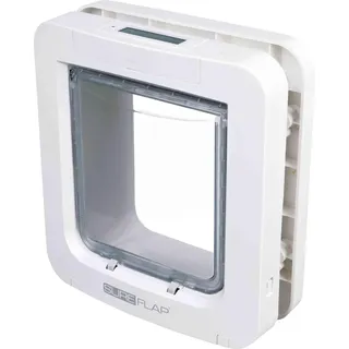 Sureflap Mikrochip Katzenklappe Weiß 1 St.