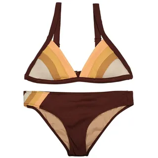 Rip Curl Surf Revival Triangle Bikini - Plum - XS