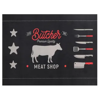 Primaflor BBQ Grillunterlage 90 x 120 cm Schwarz