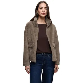 Street One Damen Fake Fur Jacke