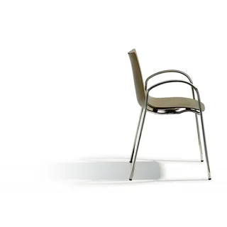 Stapelsessel Zebra - VA - anthracite 15 - dove grey