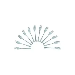 solex® Kuchengabeln Karina silber, 12 St.