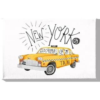 Homemania Citation-Art und Graffiti-Bild für Wohnzimmer, Schlafzimmer, mehrfarbig, 45 x 3 x 70 cm, HM20KNV45 x 70 – 297, Polyester, Holz