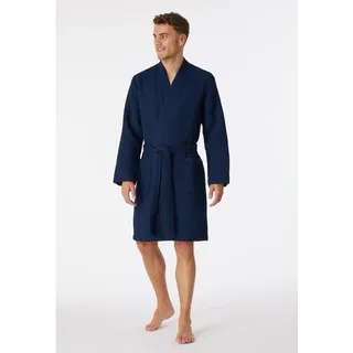 SCHIESSER Essentials Bademantel Blau S