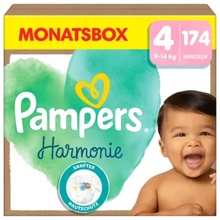 Pampers Harmonie Gr.4 9-14kg, 174 Stück
