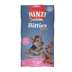 75g pui și rață RINTI Extra Bitties Puppy pentru câini