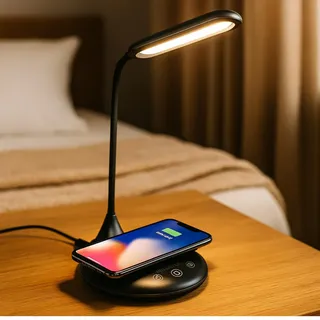 Grundig Nachttischlampe Lila