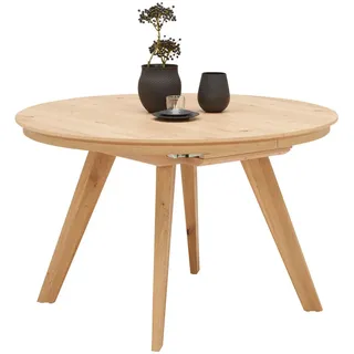 Venjakob Esstisch , Eichefarben , Holz , Wildeiche , furniert, massiv , rund , eckig , 120x75x120-170 cm , Made in Germany, Dgm , ausziehbar, in verschiedenen Größen erhältlich, in verschiedenen Holzarten erhältlich , Holzmöbel, Holztische, Esstische Holz, Massivholztische