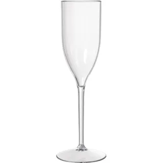 Duni Kunststoff Sektglas Elegance - Transparent