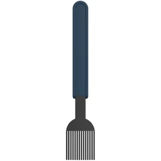 Mepal - Backpinsel Chef it - Weiche und Flexible Silikonborsten - Hitzebeständiges Silikon: bis zu 250°C - Spülmaschinengeeignet - Küchenutensilien - 22 cm - Navy