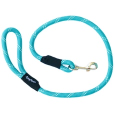 Zippy Paws Zp341 Climbers Rope Leash Original 4 Ft Teal