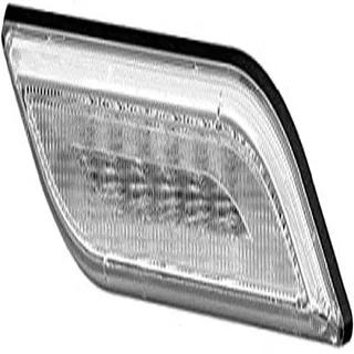 HELLA 2BA 013 332-021 Blinkleuchte - Shapeline Style Slim - LED - 12/24V - geklebt/Anbau - Lichtscheibenfarbe: glasklar - Stecker: AMP - 2-polig - hinten rechts - Menge: 1