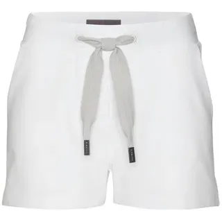 ELBSAND Sweatshorts »Melros« mit Taschen, kurze Hose aus Baumwolle, Strandhose, sportlich-casual, weiß,