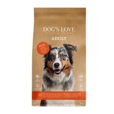 12kg Vită Adult Dog ́s Love Hrană uscată câini