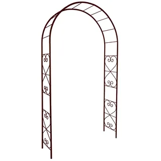 Louis MÜHLE - 3166-Bogen mit Motiv "Romantische Metall antik Eisen 130 x 250 cm
