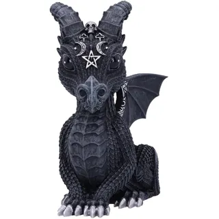 Nemesis Now Lucifly None Statue schwarz Polyresin Drachen, Geschenke, Gothic