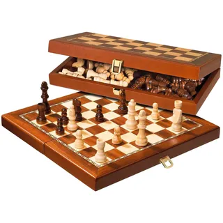 Philos Schachkassette Feld 42 mm, Königshöhe 76 mm magnetisch